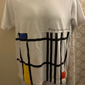 Uniquo MoMa abstract art shirt